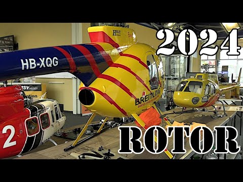 Largest RC Helicopter Event in EUR - ROTOR Live 2024 - Exhibition