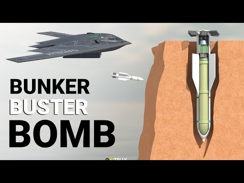 How a Bunker Buster Bomb Works?