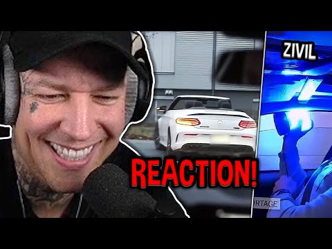 Zivilpolizei vs. AUTOPOSER.. 😱🚨 Polizeistreife Nord Reaktion | MontanaBlack Reaktion
