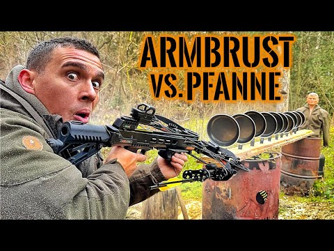 ARMBRUST VS. BRATPFANNE - Ist Ken hinter 10 Pfannen sicher? | Survival Mattin