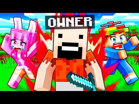 Playing As THE MINECRAFT OWNER To Troll MY FRIENDS...