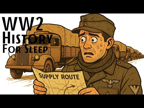Why You Wouldn’t Last a Day as a German Supply Truck Driver in Russia | WW2 History for Sleep