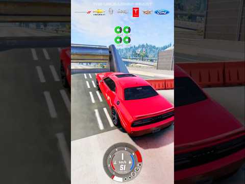 Iconic American Cars Braking Challange ! 😱 #shorts #americancars #braketest