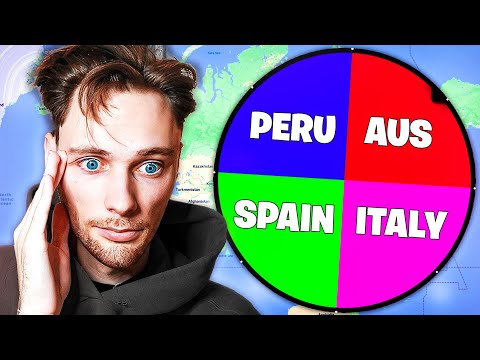 pro geoguessr tournament but a wheel decides your fate