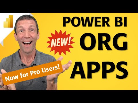 What are Power BI Org Apps and how to create them?
