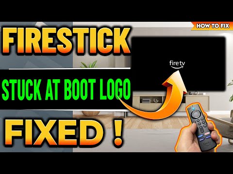 🔴Firestick Stuck On Fire TV Logo (Finally FIXED !)