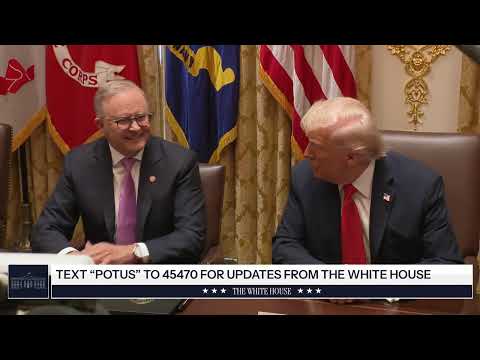 President Trump Participates in a Bilateral Lunch with the Prime Minister of Australia