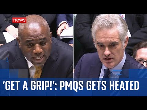 Deputy PMQs explodes as David Lammy faces questions on mistaken migrant release