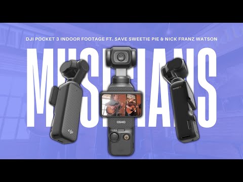 DJI Pocket 3 Indoor Footage | No External Mic | Musicians Save Sweetie Pie & Nick Franz Watson