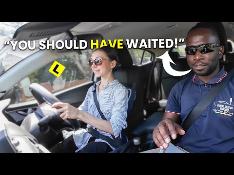 Jess' Mock Driving Test - 2 Serious Driving Errors