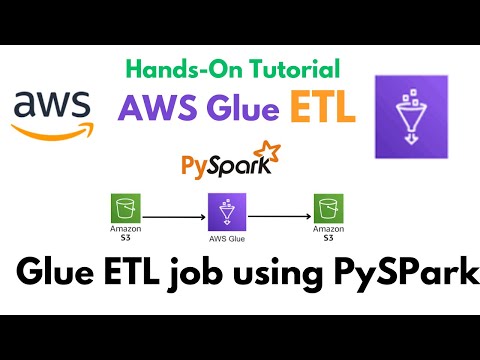 AWS Glue ETL Job | How to create Glue ETL Job using PySpark | Transform S3 Data using Glue PySpark