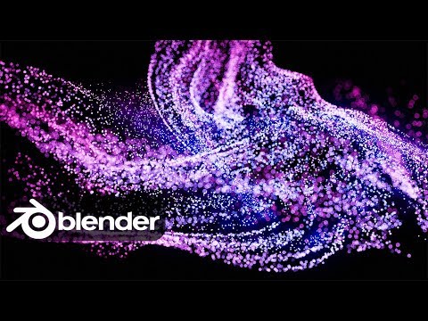 How to Create Abstract Particles in Blender!