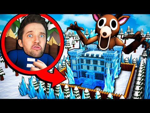 Mit NEUER EISBASIS 200 TAGE ÜBERLEBEN in Roblox 99 Nights in the Forest