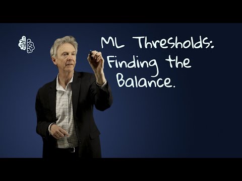 Finding the right balance in Machine Learning Tresholds