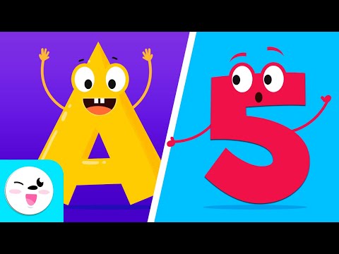 1️⃣🌈🅰️🎸 Alphabet, Numbers and Colors 🎵 Educational Songs for Children.