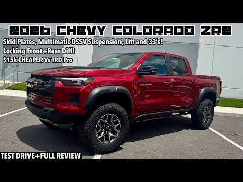 2026 Chevy Colorado ZR2: TEST DRIVE+FULL REVIEW