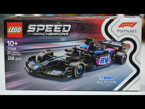LEGO Speed Champions 77248 BWT Alpine F1® Team A524 - LEGO Speed Build Review