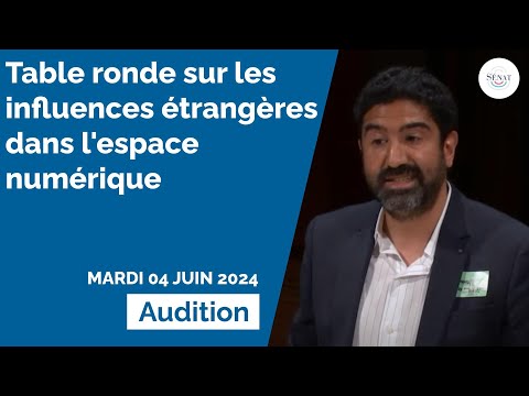 Table ronde sur les influences étrangères dans l'espace numérique