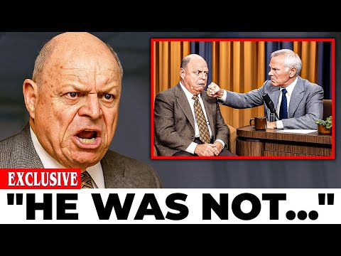Before Death, Don Rickles Exposed The Truth About Johnny Carson