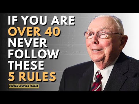 Charlie Munger: 5 Financial Rules That Invert After 40