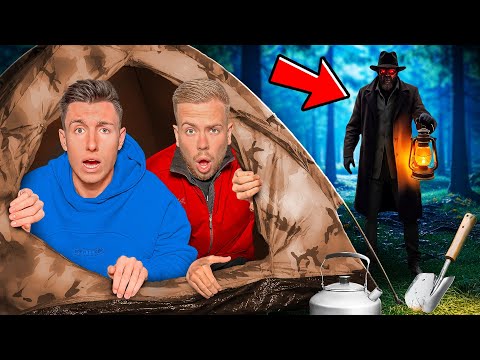 Wir ZELTEN NACHTS vor der PAULBERGER VILLA! 😱 (Stalker kommt)