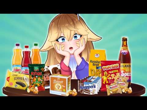 Vtuber probiert deutsche Snacks!