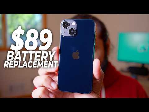 Is replacing your iPhone Battery worth it? // 13 Mini 82% Health