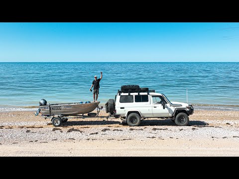 6 Days Across Australia - Dust Storm, Spearfishing & Remote Camping