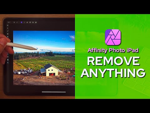 How to Remove ANYTHING in Affinity Photo iPad
