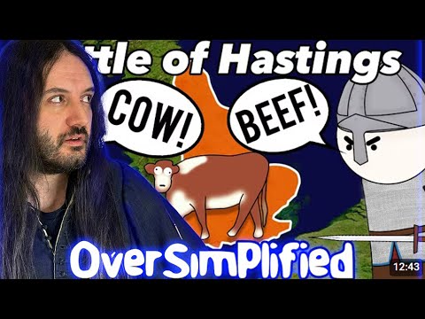 OVERSIMPLIFIED The Battle Of Hastings | The War that Changed the English Language