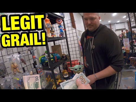 LEGIT VINTAGE GRAIL AT A TOY SHOW!