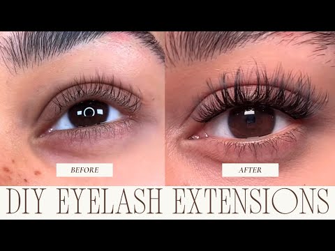 Easy DIY Lash Extensions for Beginners & Intermediate Users + Secret Tweezer Hack!