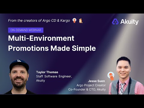 Multi Environment Promotions Made Simple | Akuity Webinar
