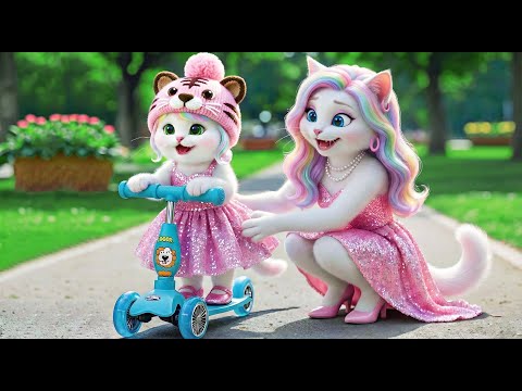 Mama Cat Works Hard on the Farm and Makes Tiger Hat For Kitten's Dream Come True 🐾🎩🐯 | AI Cat Story