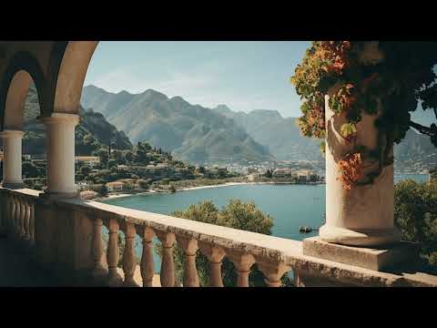 European vacation TV art | screensaver for Frame TV | wallpaper TV art | vacation vibes castle views