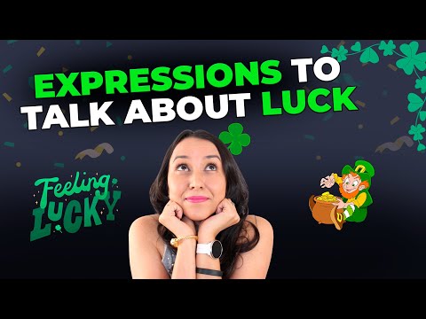 Vocabulary in Use - 4 Expressions To Talk About Luck in English!