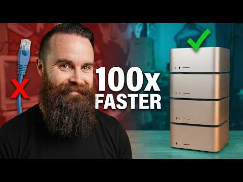 the most POWERFUL AI Supercomputer I've ever built (Apple fixed it!!)