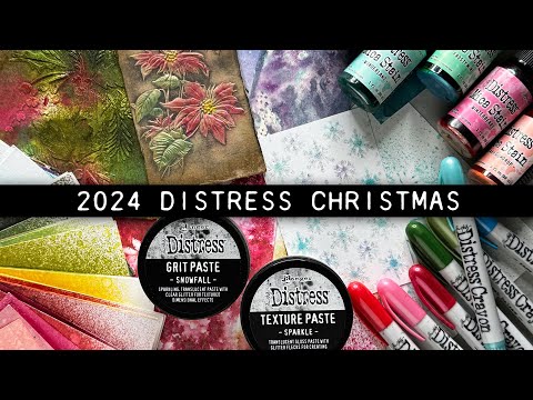 Tim Holtz Distress Christmas Techniques (2024)