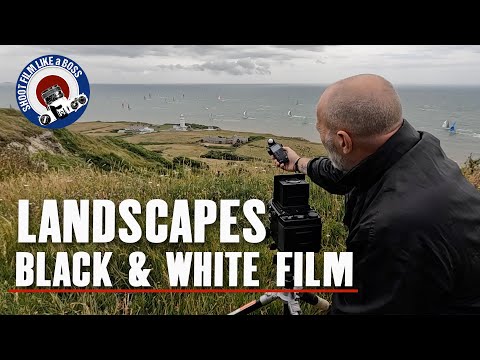 Black & White Film Landscapes with Mamiya RZ67 and Kodak TMAX 100.