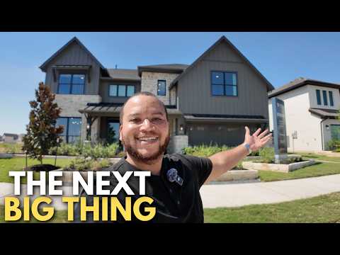 I Found THE NEXT BIG NEW HOMES Community In Houston!