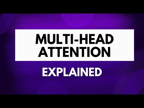 Multi-head attention mechanism visualized | Attention mechanism explained | Deep Learning. Pytorch