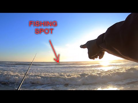 WHERE to fish for STRIPED BASS on the beach? | Reading Surf FISHING SPOTS