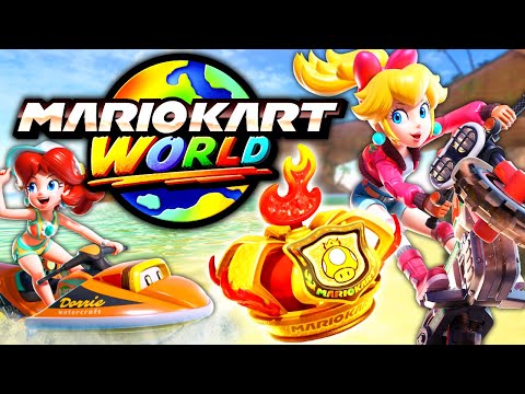 Mario Kart World - 150cc Knockout Tour - Full Game Walkthrough (3-Star Ranking)