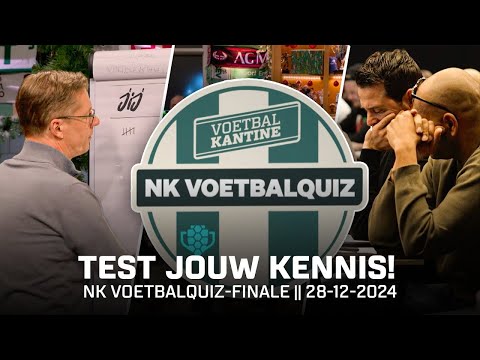 🏆⚽️ TEST jouw VOETBALKENNIS! 🧠 | Finale NK Voetbalquiz 2024