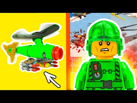 THE MOST DANGEROUS LEGO HELICOPTERS