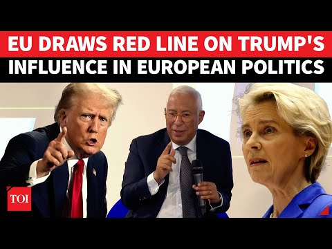 EU Chief's Sharp Rebuttal To New US Strategy | 'Trump Can't Choose For Us...Won't Accept...'