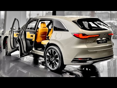 2025 Mazda CX-90 Platinum Quartz, Interior and Exterior