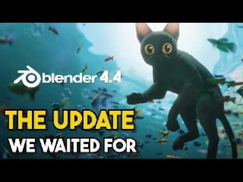 Blender 4.4 Is Finally Here