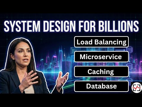 System Design for Billions | CAP Theorem, Caching & Load Balancing | Architecture