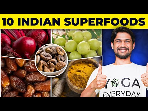 10 Superfoods You MUST EAT to Loose Weight, Boost Energy, Clear Skin | Saurabh Bothra Hindi